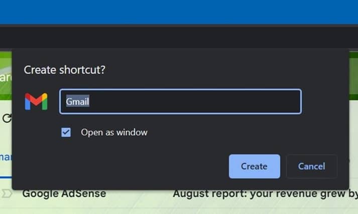 установить приложение Gmail в Windows pic2