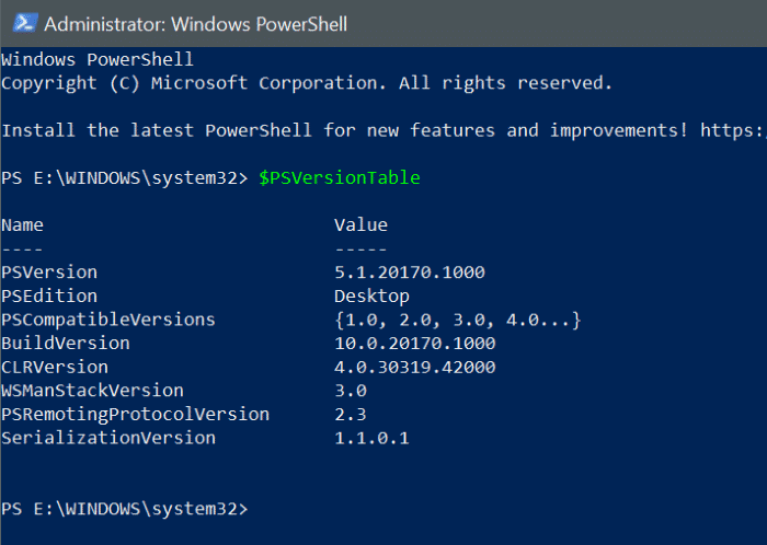 установить powershell 7 в Windows 10 рис.1