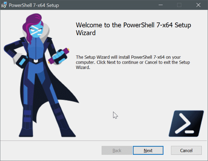 установить powershell 7 в Windows 10 pic7