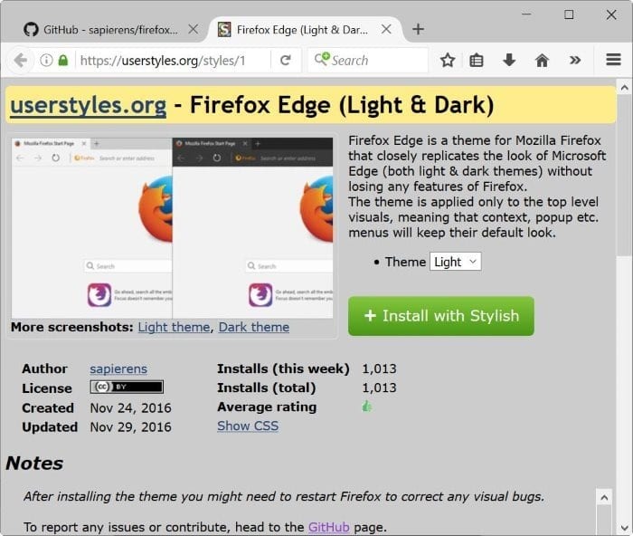 сделать Firefox похожим на браузер Edge pic3