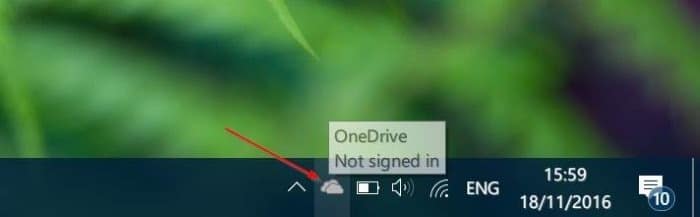 переместить папку onedrive в Windows 10, шаг 10