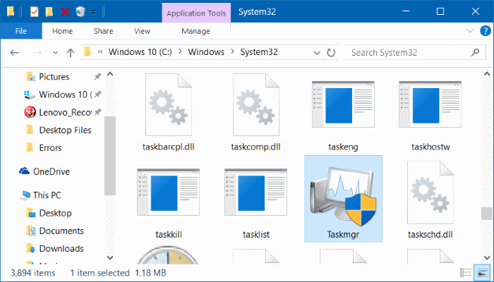 открыть диспетчер задач в Windows 10 pic9