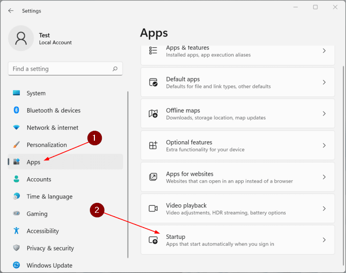 удалить значок чата с панели задач в Windows 11 рис.8