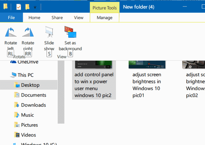 повернуть изображения в проводнике Windows 10 pic2