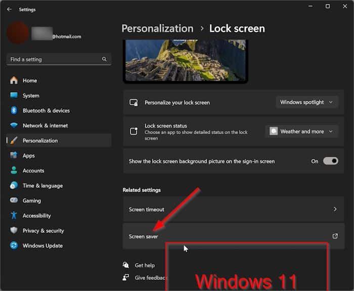 установить фотографию в качестве заставки в Windows 11 pic1