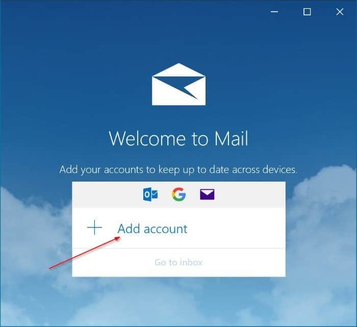 настроить и добавить Gmail в почту Windows 10