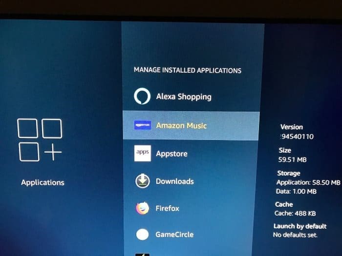 удалить приложения с Amazon Fire TV pic2