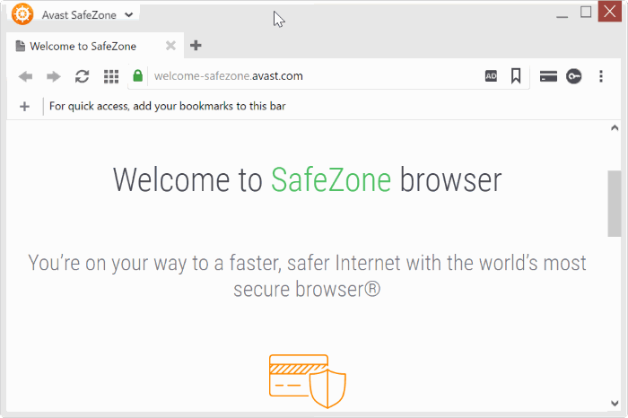 удалить или удалить браузер avast Safezone с ПК с Windows