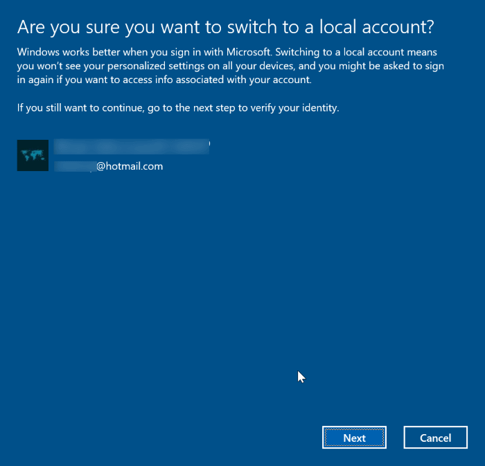 отвязать лицензию Windows 10 от учетной записи Microsoft pic3 [2]