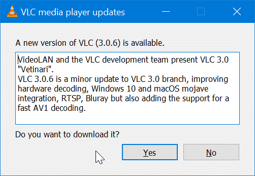 обновите VLC Media Player до последней версии pic4