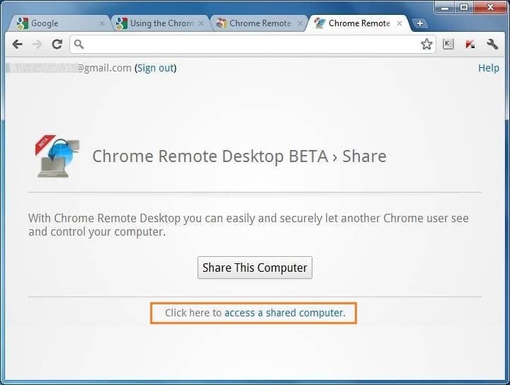 Как использовать приложение Google Chrome Remote Desktop для удаленного доступа и совместного использования компьютера pic2