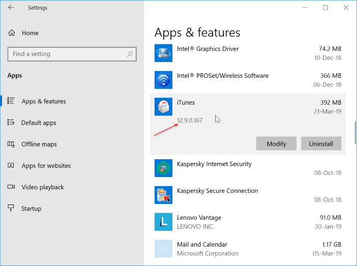 какая последняя версия iTunes для Windows 10 pic2